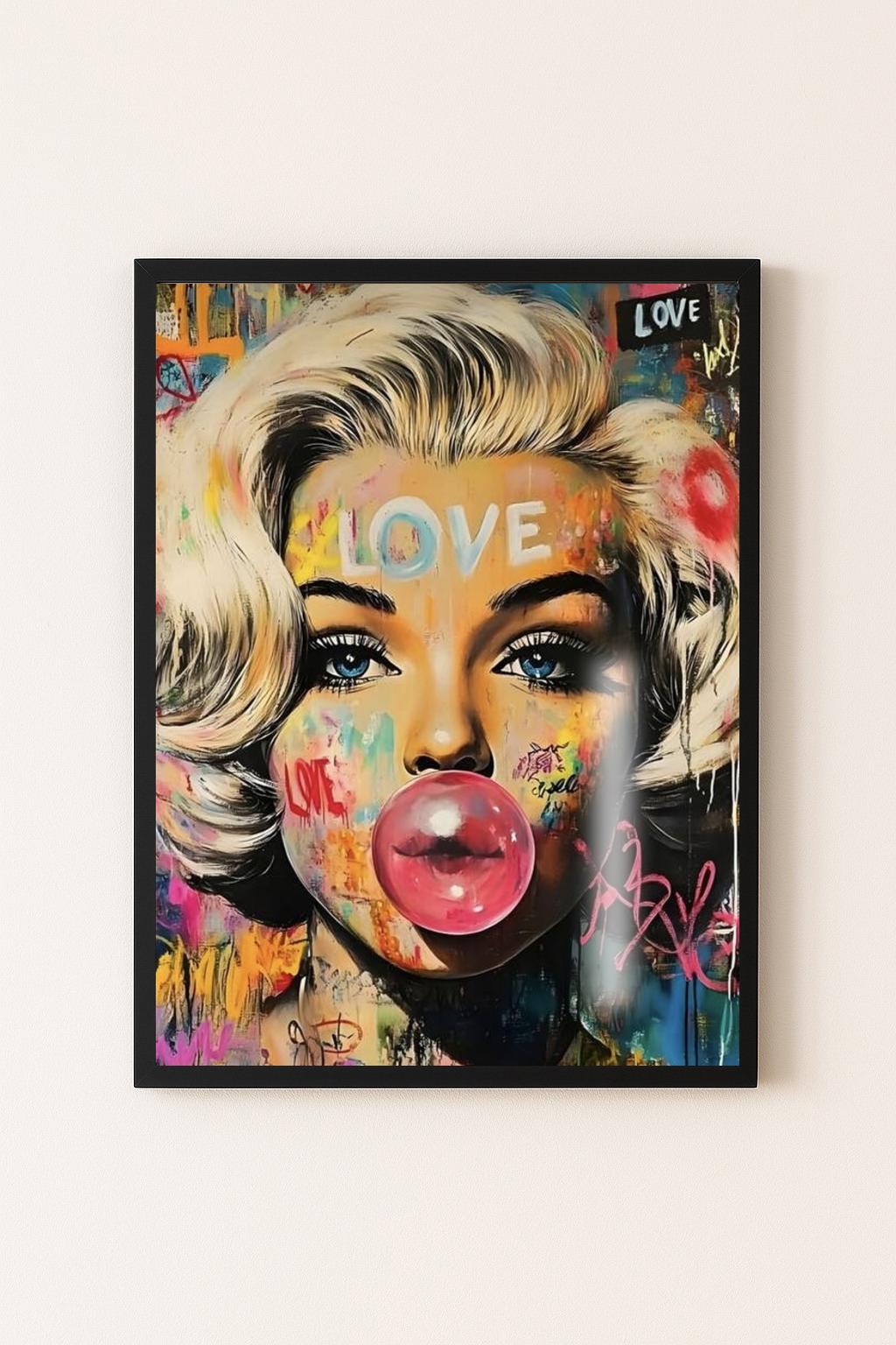 Marilyn Monroe Wall Art Print | Vintage Pop Art Poster | High ...