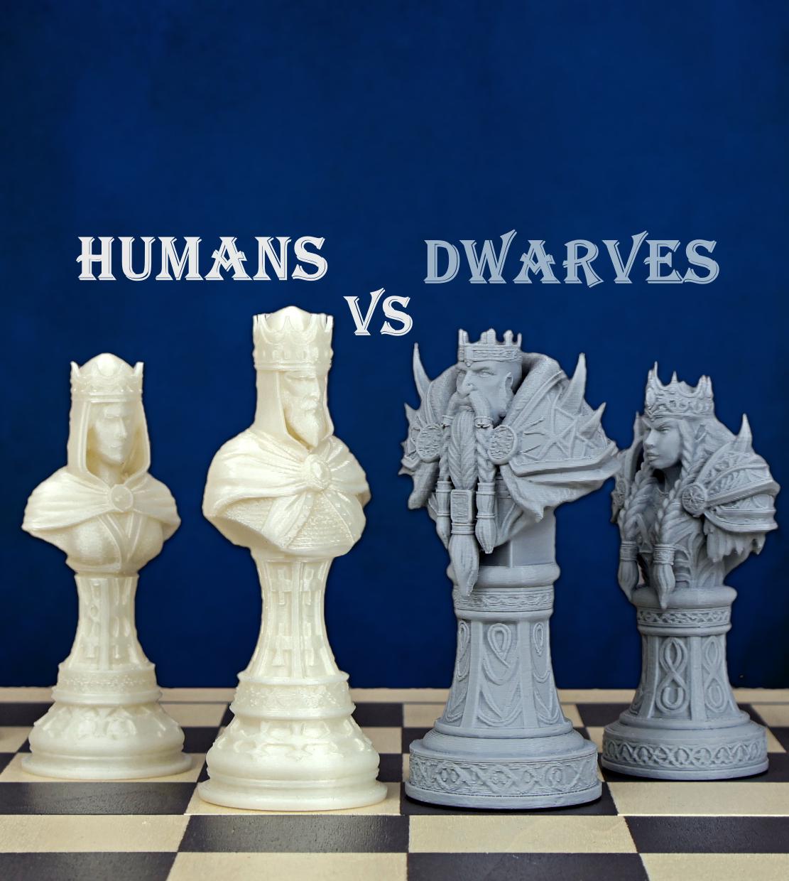 Japanese Samurai Warrior Oriental Chess Set w/ 17