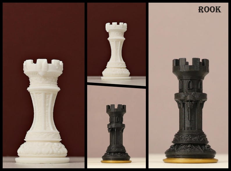 Angels Vs Demons Chess Set - 32 Custom Fantasy Chess Pieces, Epic Board ...
