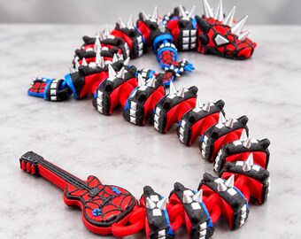 Spider Dragon 3D Printed Articulated Dragon | Flexi Toy Gift