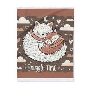 Snuggle Fleece Blanket: Cozy Winter Home Decor, Soft Bedding