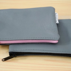 Monedero de piel,monedero de cuero,cartera de cuero,monedero de hombre,cartera piel gris,monedero piel negra,monedero cremallera,mini