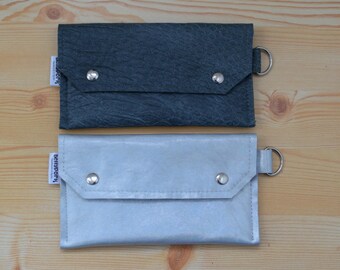 Leather case,leather coin purse,leather wallet,leather purse,coin purse,leather iphone case,iphone cover,snake purse,summer purse,silver