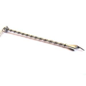 Torah Pointer Made Of Sterling Silver, Yad Torah, Bar & Bat Mitzvah Gift, Judaica, Jewish Tradition - ID876