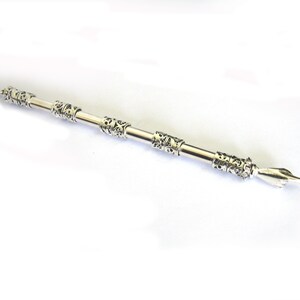 Torah Pointer, 925 Sterling Silver, Handmade Artisan, Beautiful Bar & Bat Mitzvah Gift, Silver Torah Pointer, 5.5 inches ID1875 image 5