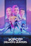 KPop Demon Hunters (2025) Movie DVD [Fantasy,Music,Comedy,Animation] product logo