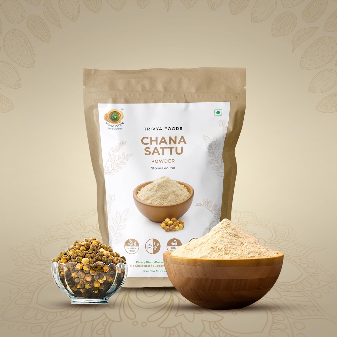 Chana Sattu Powder Roasted Bengal Gram Flour | High Protein Superfood ...
