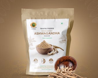 Ashwagandha Root Powder | Natural Adaptogen, Stress Relief 3.5oz/100g