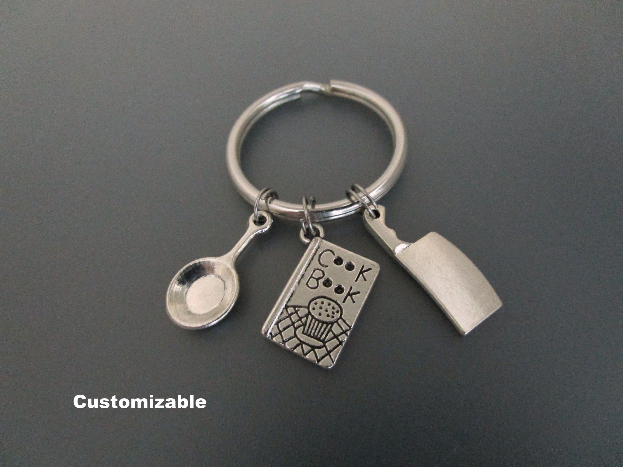 Cook Keychain / Hobby Chef Key Ring / Cooking Accessories - Etsy Canada