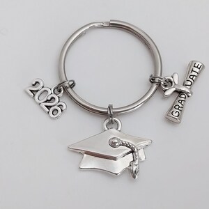 Graduation Keychain / Class of 2026 / Student Key Ring / Gifts Under 20