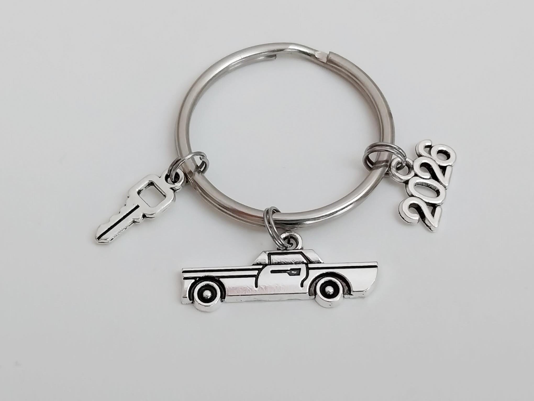 Test Card Keychain New Driver Keychain / First New Car Key Ring / Drivers License Key ...