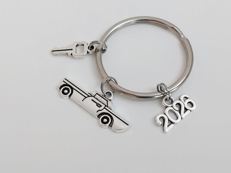 Test Card Keychain New Driver Keychain / First New Car Key Ring / Drivers License Key ...