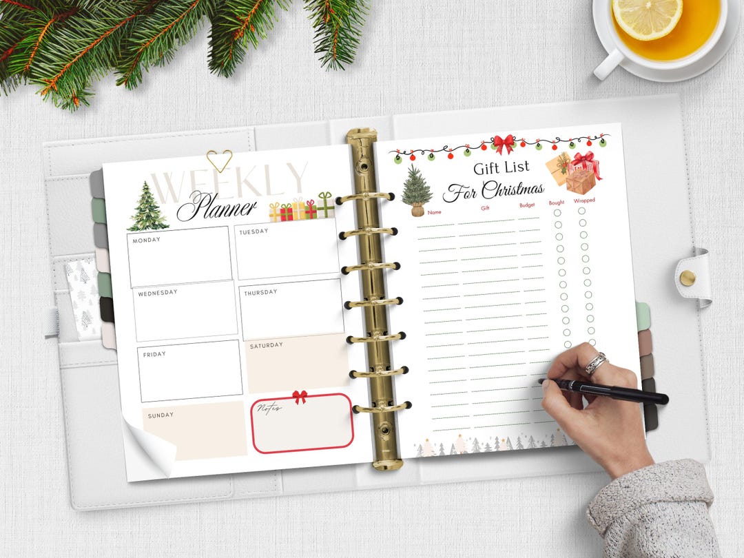Winter Journal Bundle - PRINTABLE Winter Planner - 15 Journal Pages ...