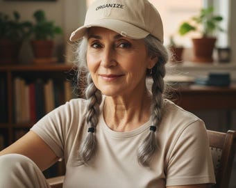 ORGANIZE distressed Cap | Distressed Cap