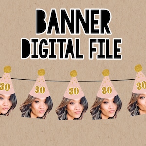 Face Banner: Digital File