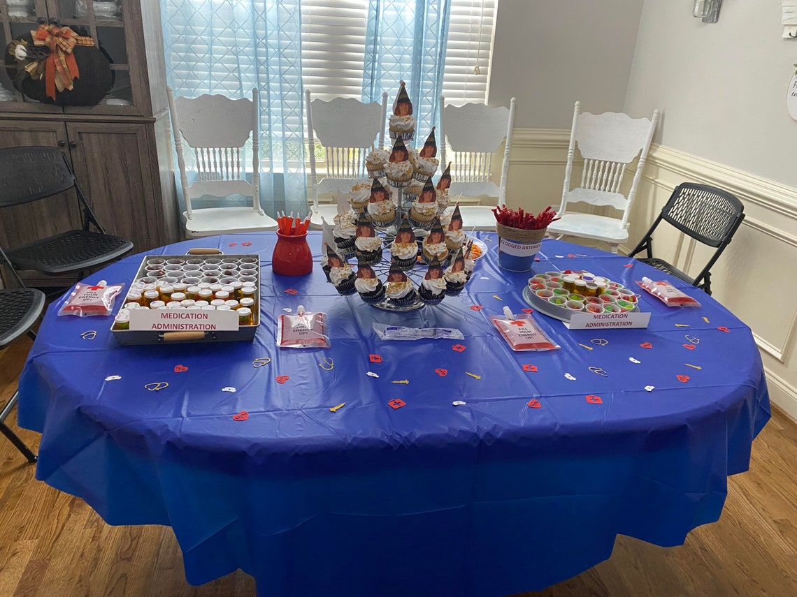 Personalized Face Cupcake Toppers Retirement Photo Cupcake Etsy