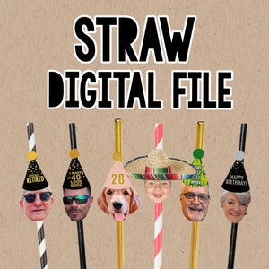 Face Straw: Digital File