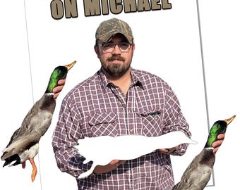 Custom Pin the Tail on the Donkey Game, Pin the Duck Game, Pin the Tail on the Donkey, Duck Hunting Game