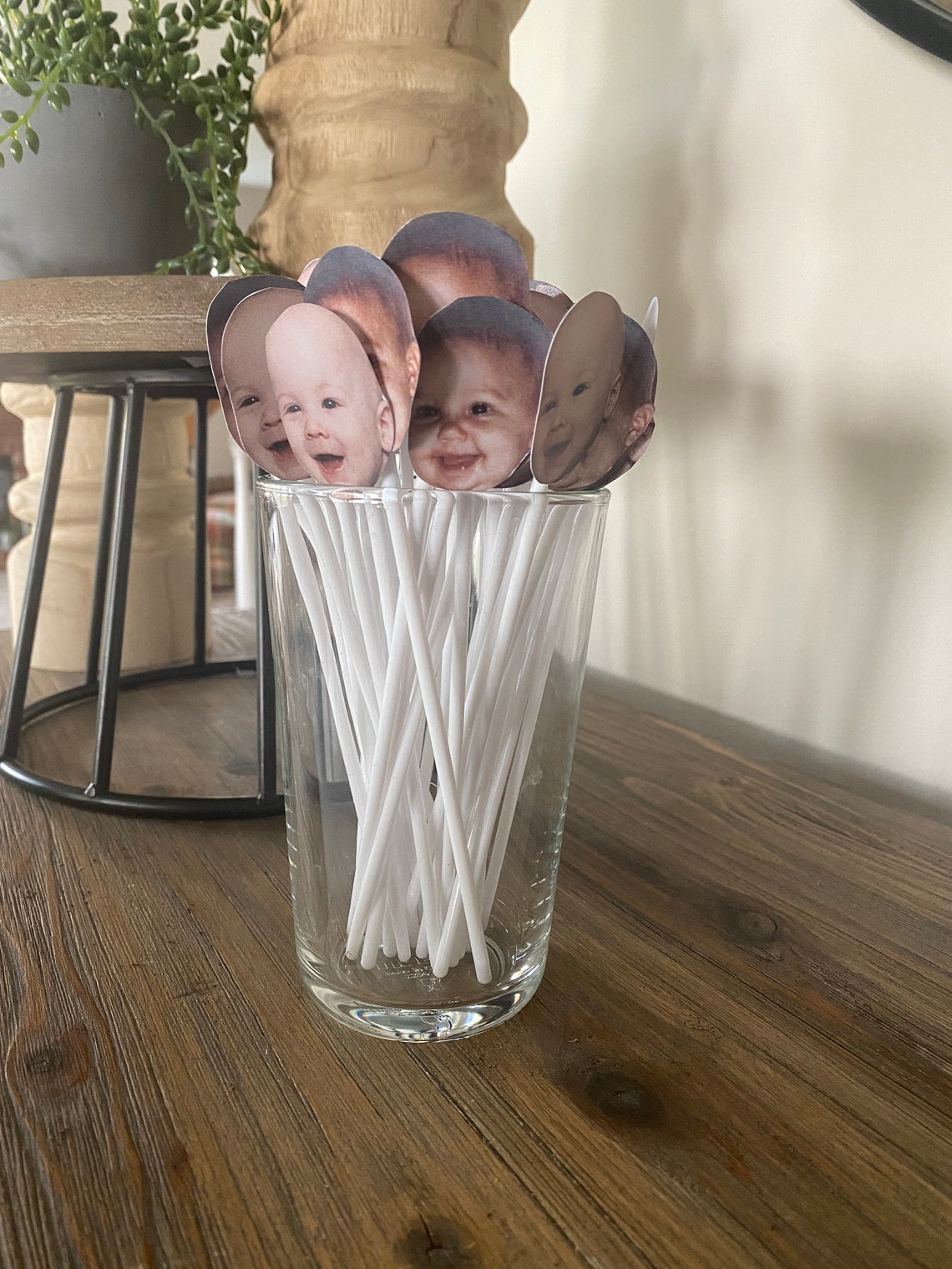Personalized Face Stir Sticks Drink Stir Swizzle Sticks Etsy