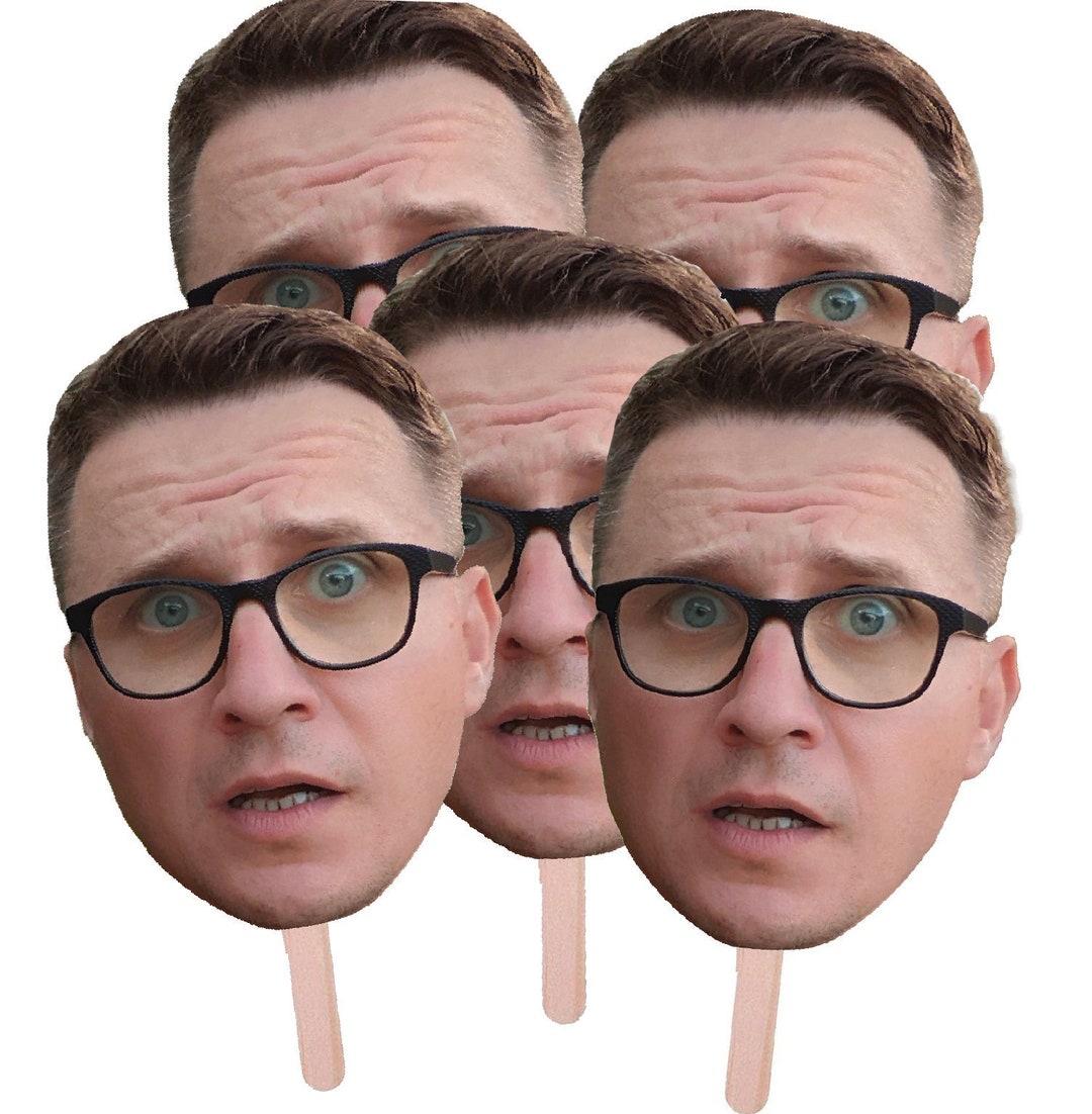 Face Stick, Face on a Stick Prop, BIG Photo Face Stick, Big Head on a Stick, Bachelorette