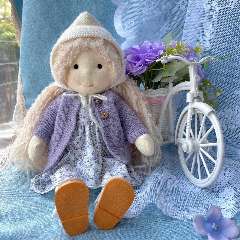 Handmade Waldorf Bunny 12