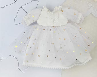 Doll Dresses PDF - Doll Sewing Pattern | Handmade Doll Outfit Printable Template | PDF Tutorial | Doll Dresses Making