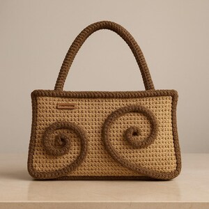 HandmadePaperRopeClutchBag,CrochetPouch,KnittedPaperRopePurse,SummerRopeBag,GiftforHer,EverydayBeachPaper YarnBagStrawbag CrochetShoulderBag