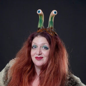 Monster Alien Eyes Fascinator