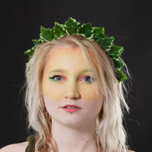 Ivy Leaf Crown, Poison Ivy Cosplay Headpiece.