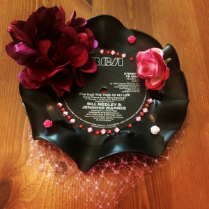 Dirty Dancing Schallplatten Fascinator, Rockabilly Haar Accessoire, Musik Themen Fascinator, Races Fascinator, Hochzeit Haar Accessoire, Retro Hut