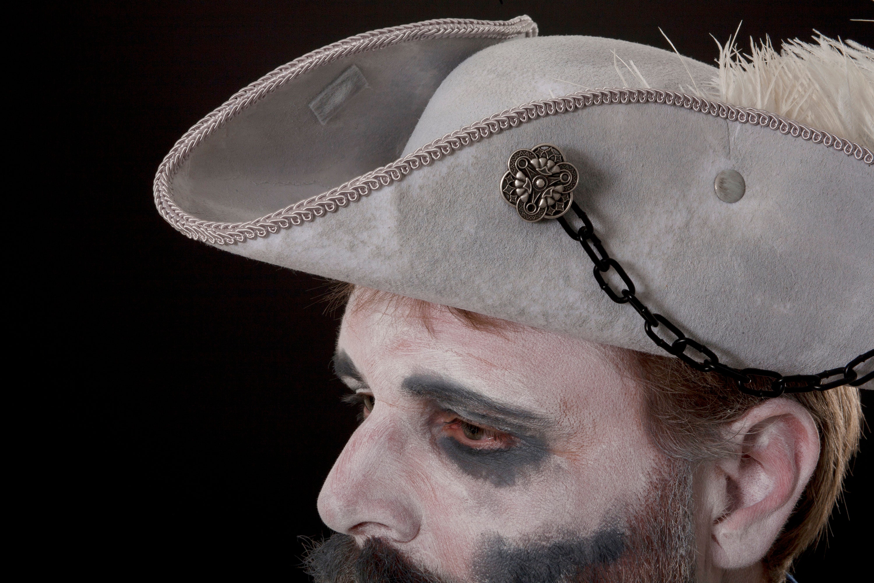 Ghost Pirate Captains' Hat 