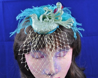 Christmas Bird Fascinator