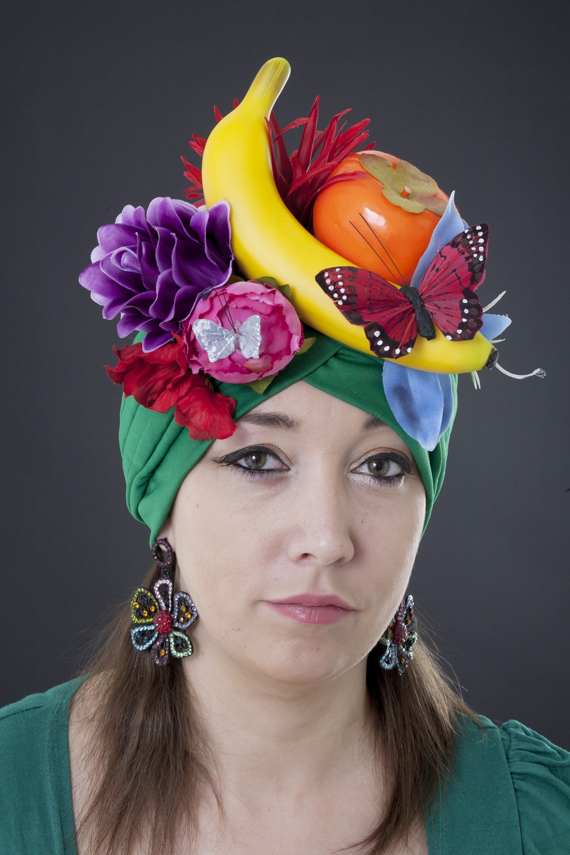 Flower and Fruit Festival Hat Etsy Denmark