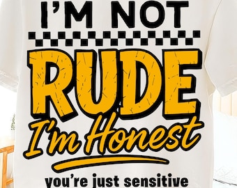 Roligt sarkastiskt talesätt PNG: Retro rutig design (digital nedladdning, SVG, PDF)