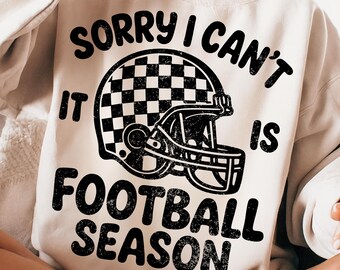 Retro rutig fotbollshjälm PNG: Trendig fotbollsmamma-tröjadesign (digital nedladdning)