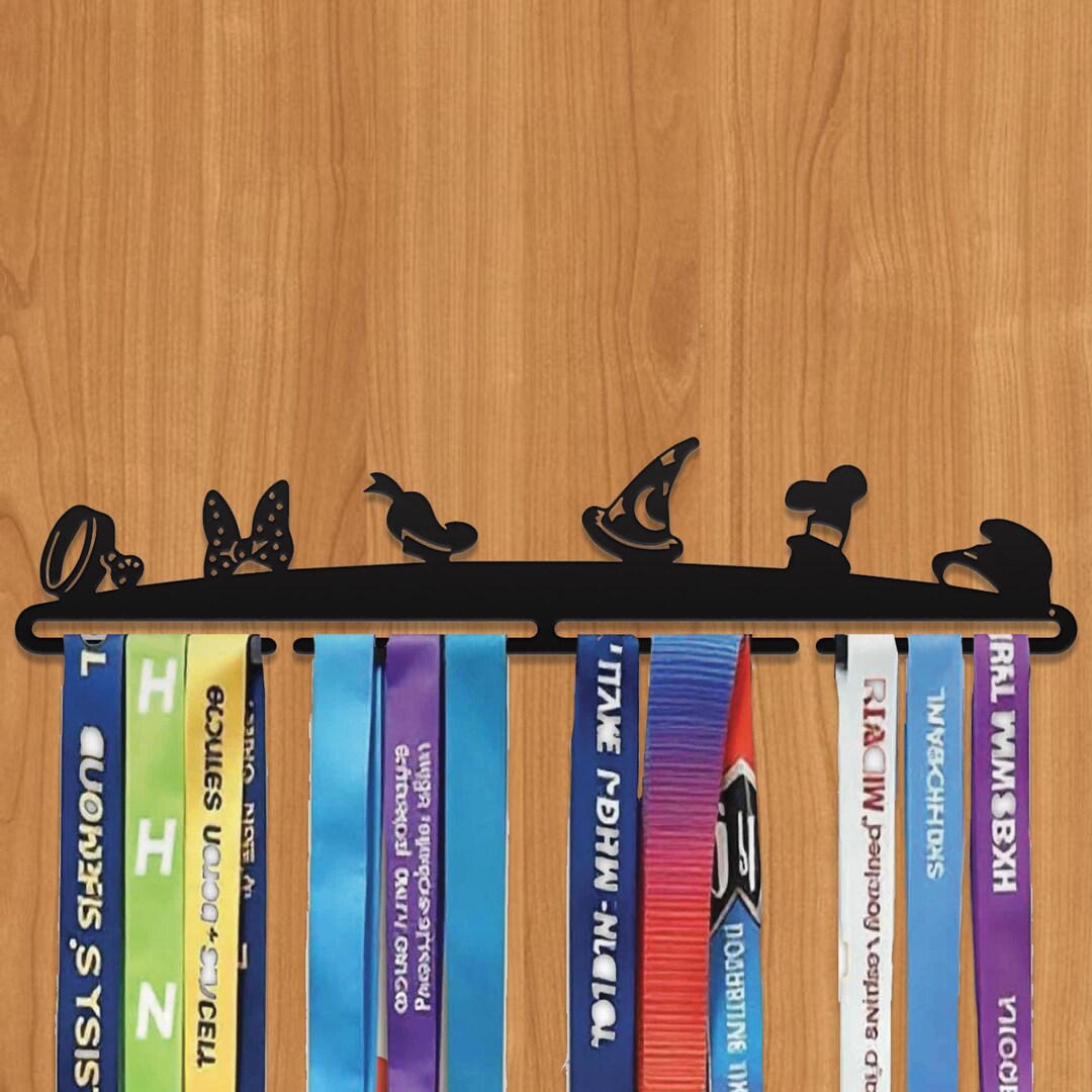 Magical Rack Magical Medal Rack - Magical Character Medal Display - Sports Award ...