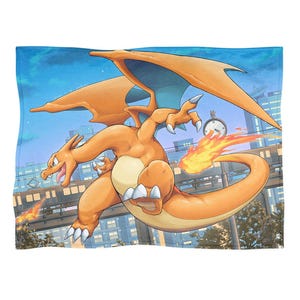Charizard Blanket - Etsy Charizard Blanket - Etsy