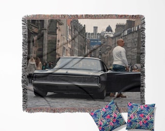 Fast & Furious 9 Woven blanket, wall tapestry, throw, home decor