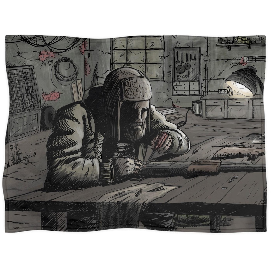 Escape From Tarkov Blanket, Fleece Throw, Home Decor, Bedding - Etsy