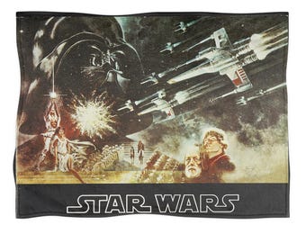 Star Wars blanket, Darth Vader, Luke, Stormtrooper fleece throw, home decor