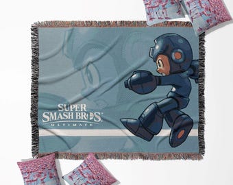 Mega Man Woven blanket, wall tapestry, throw