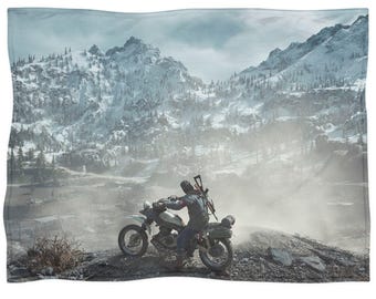 Days Gone blanket, fleece throw, home decor