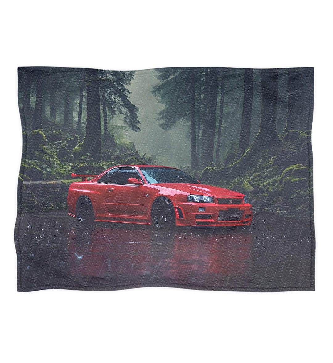 Nissan GTR R34 Blanket, Fleece Throw, Home Decor - Etsy
