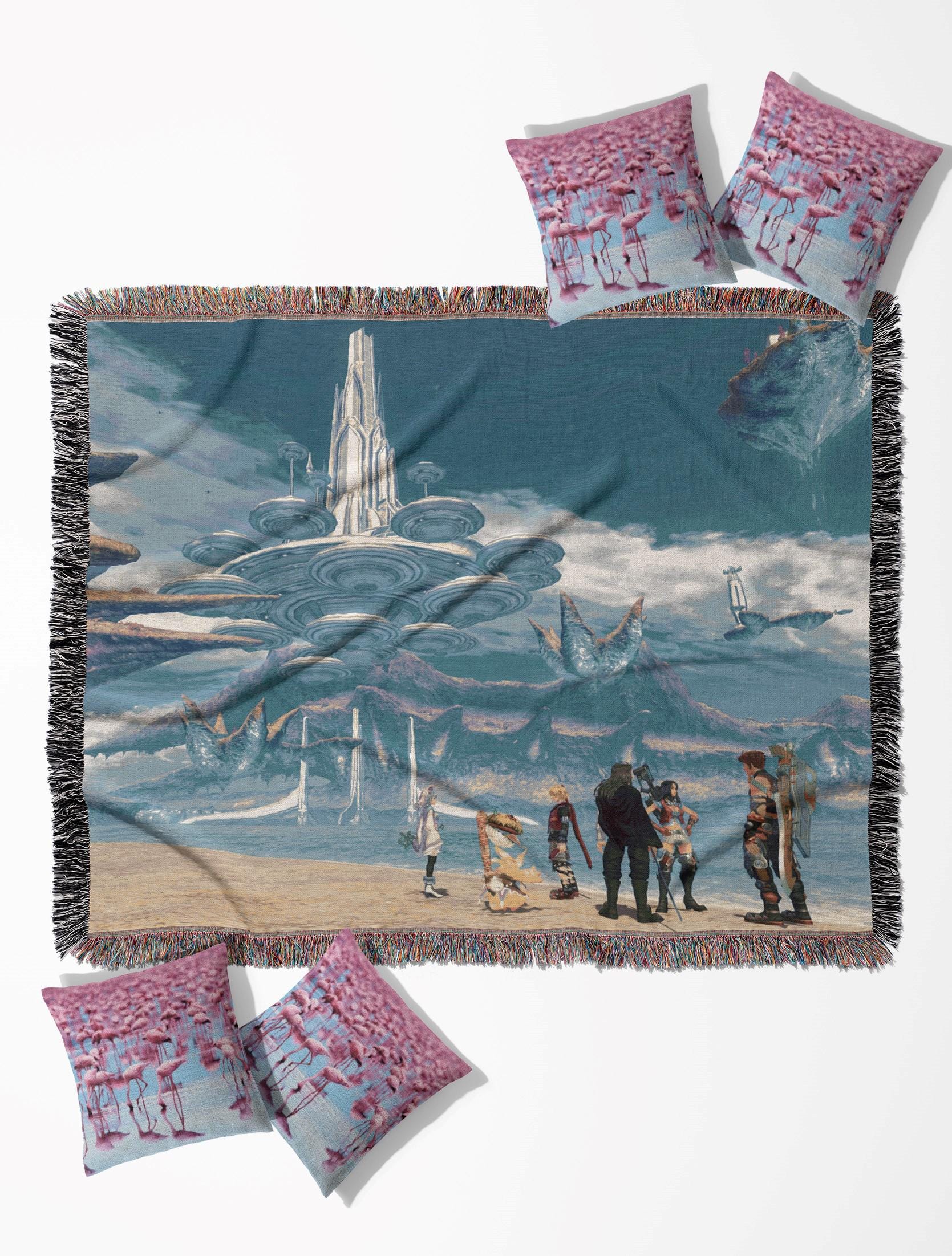 ゼノブレイド3 色紙　エセル　Xenoblade Chronicles コミケ Xenoblade Chronicles Woven Blanket, Wall Tapestry, Throw - Etsy