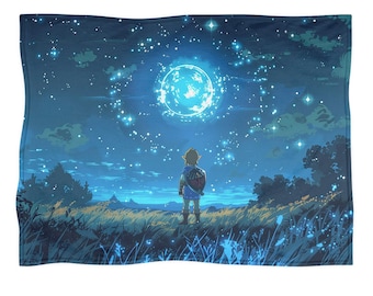 Manta de polar de The Legend of Zelda, Link y Breath of the Wild