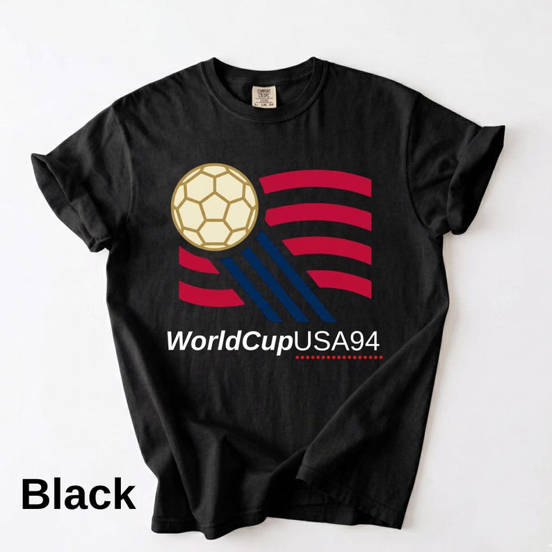 Vintage World Cup USA 94 Shirt Comfort Colors, Retro Soccer Tee, 90s Football Graphic Tee, USA Soccer Fan Shirt, WorldCup94 Tee