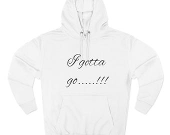 Sudadera con capucha y el mensaje "My Mans Calling"