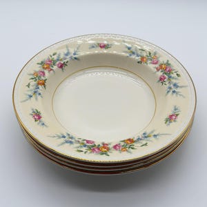 Homer Laughlin Cashmere Soup Bowls | Eggshell Georgian | Set or Single