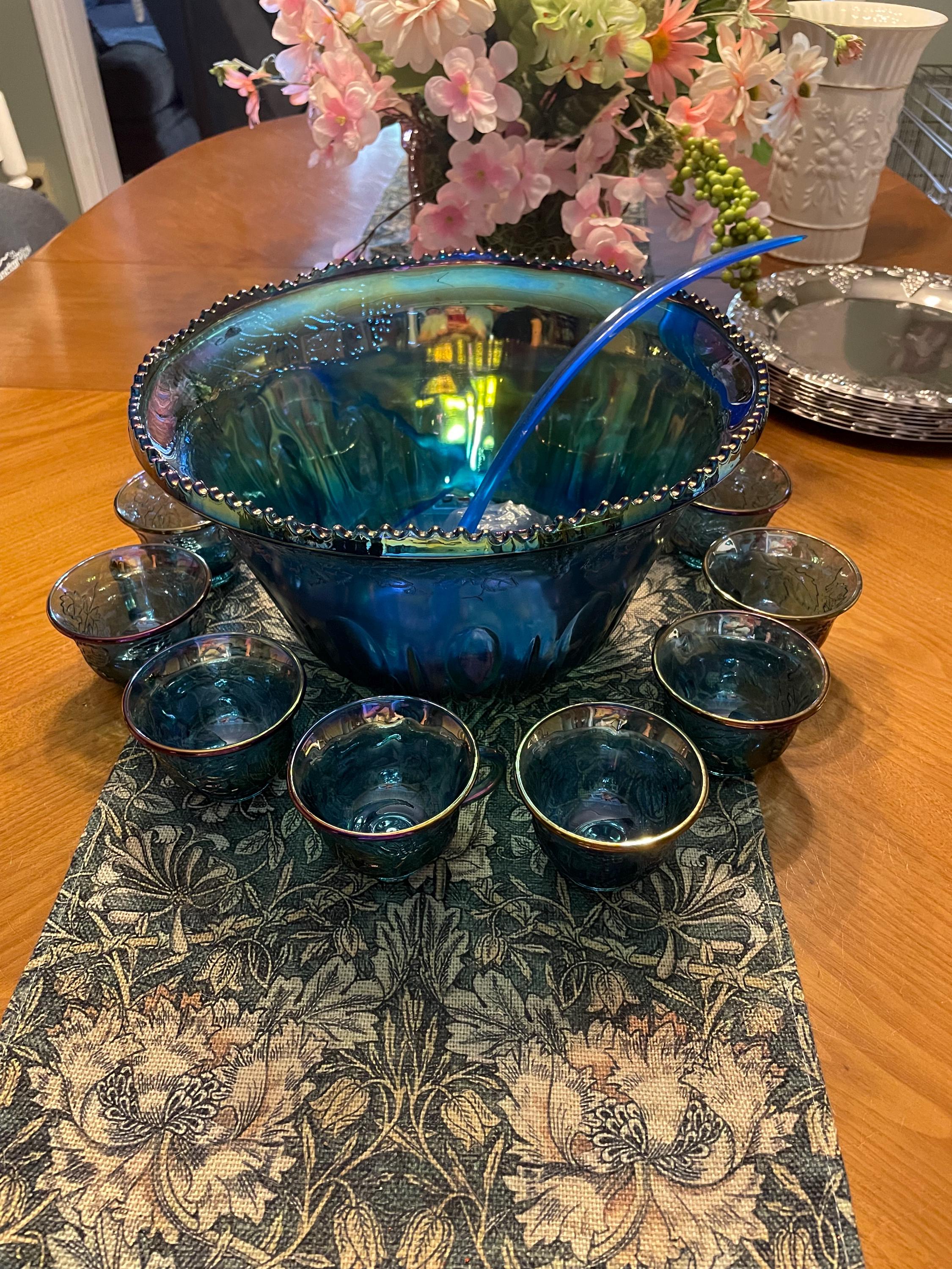 Grape Punch Bowl Set - Etsy