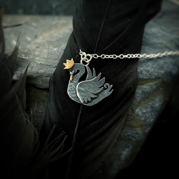 Black Swan Necklace Winona Swan 